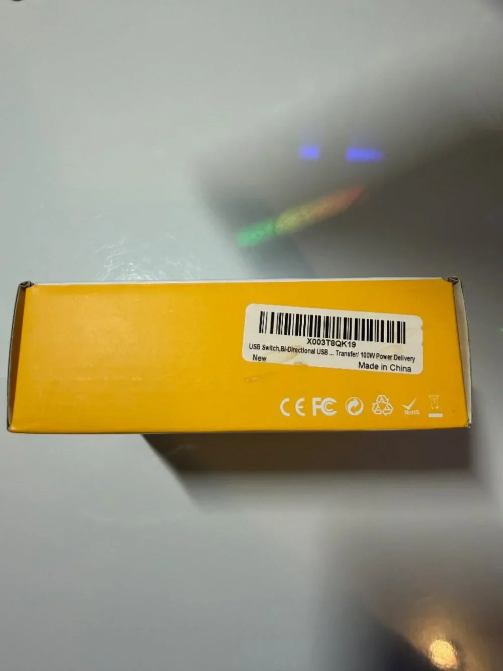 USB C Switch,Bi-Directional USB C Switcher 2 Laptops,USB Type C KVM Switch